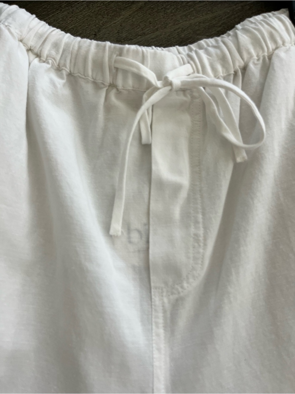 Bila Large White Embroidered Drawstring Shorts NWT - Picture 8 of 12